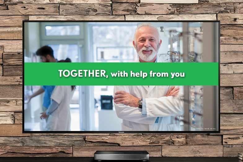 example of a video display